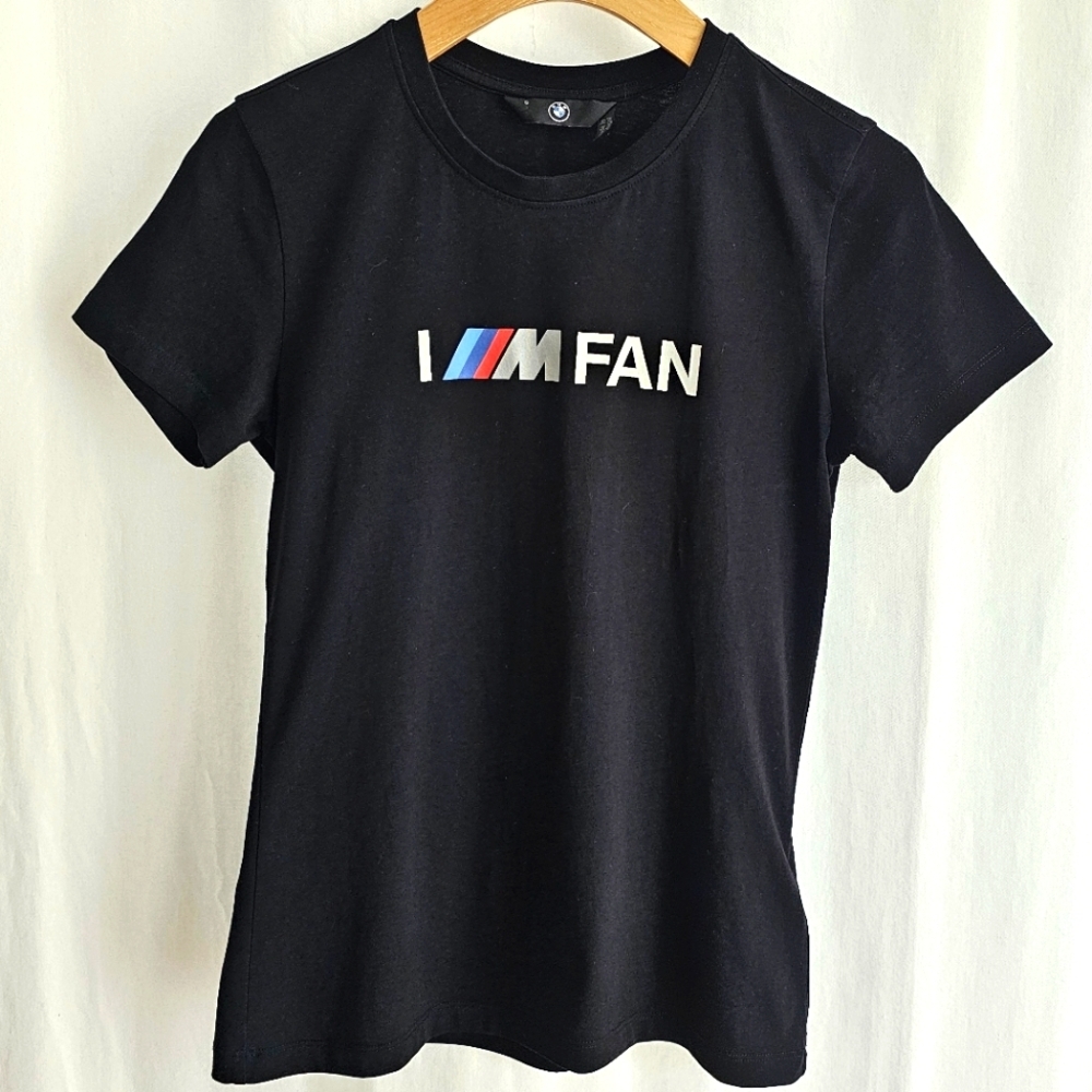 🇩🇪 BMW IM FAN Black Graphic T-Shirt - Picture 11 of 12